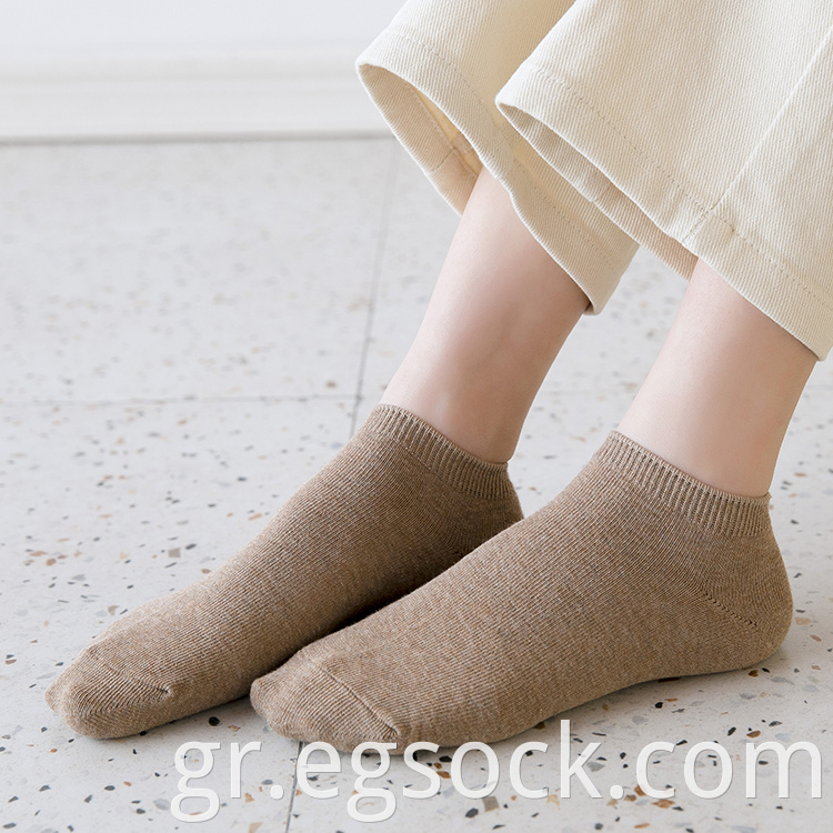 women thin solid socks